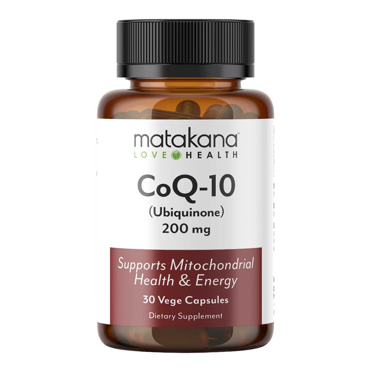 Matakana Superfoods CoQ-10 (Ubiquinone) 200mg _1
