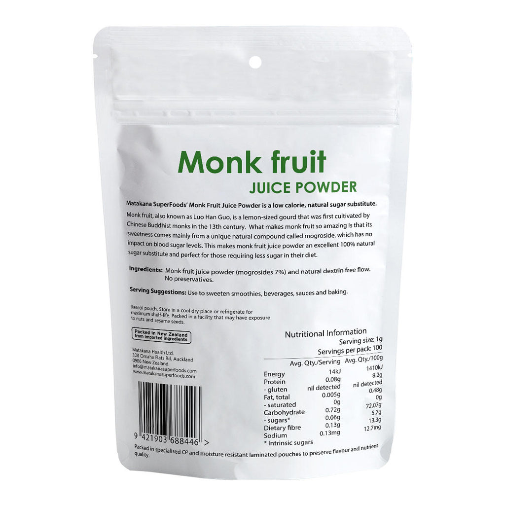 Matakana Superfoods Monk Fruit Juice Powder_2