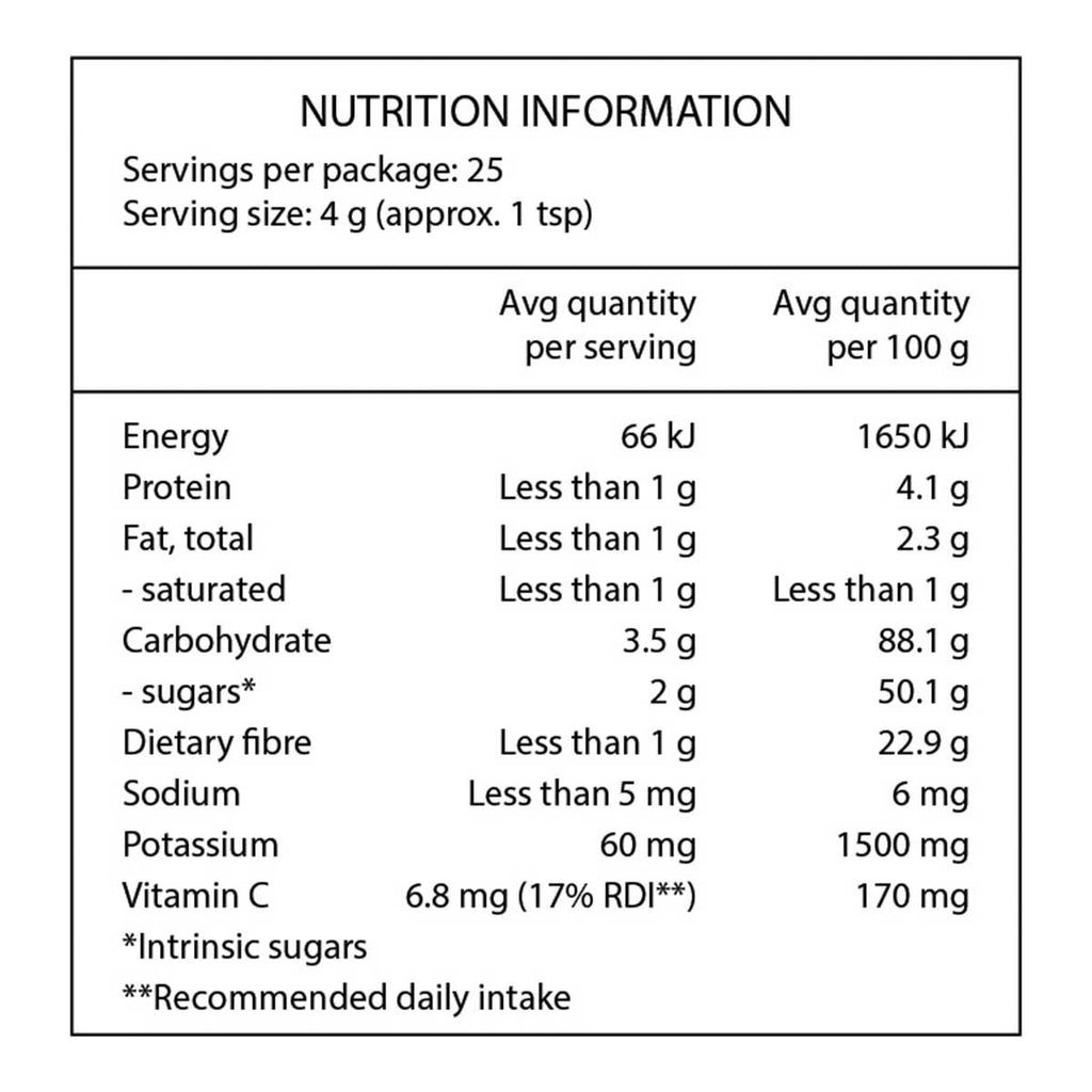 Matakana Superfoods NZ Gold Kiwifruit Powder _3