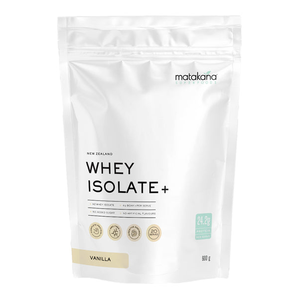 NZ Whey Protein Isolate + Vanilla