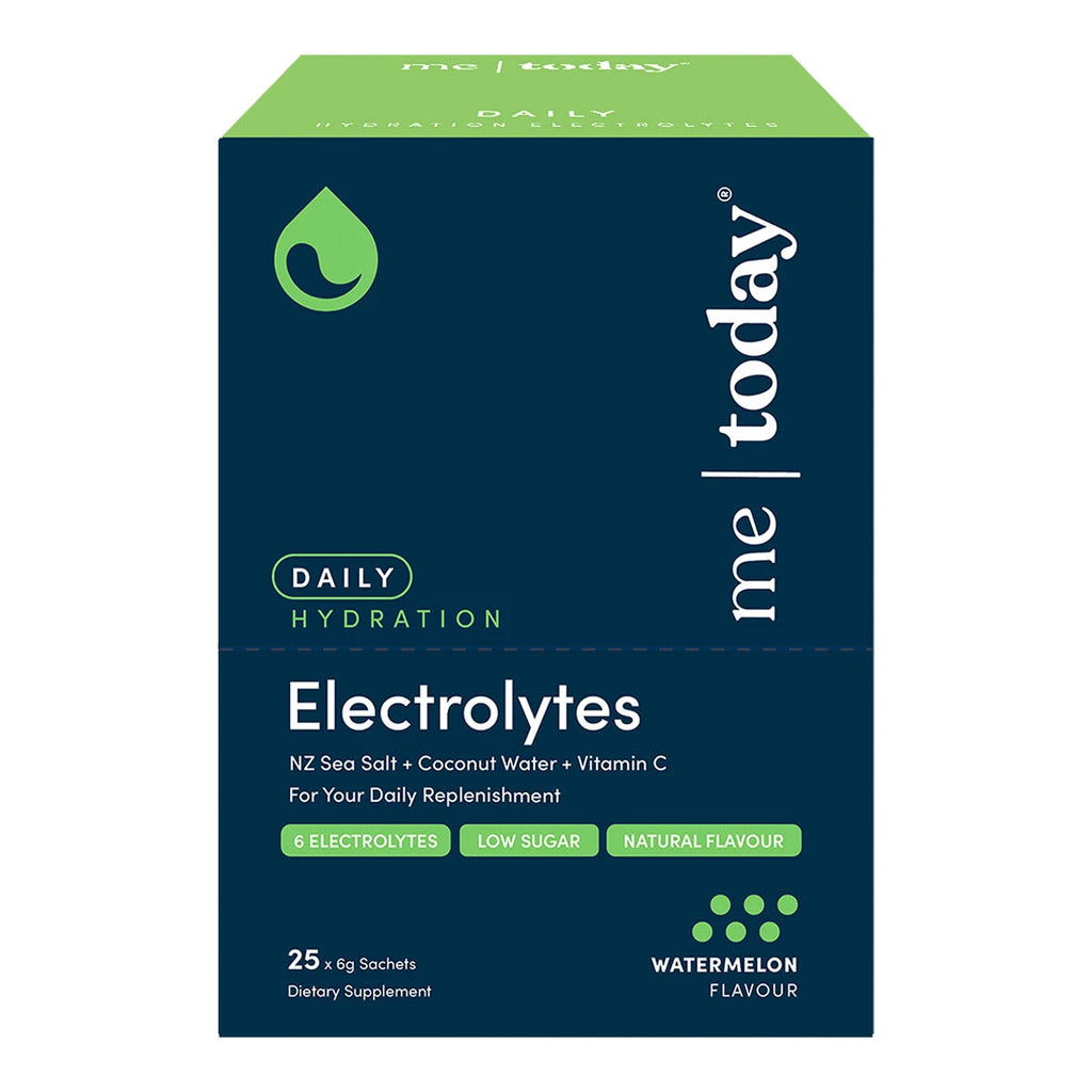 Daily Hydration Electrolytes in watermelon flavour with NZ sea salt, coconut water & vitamin C.