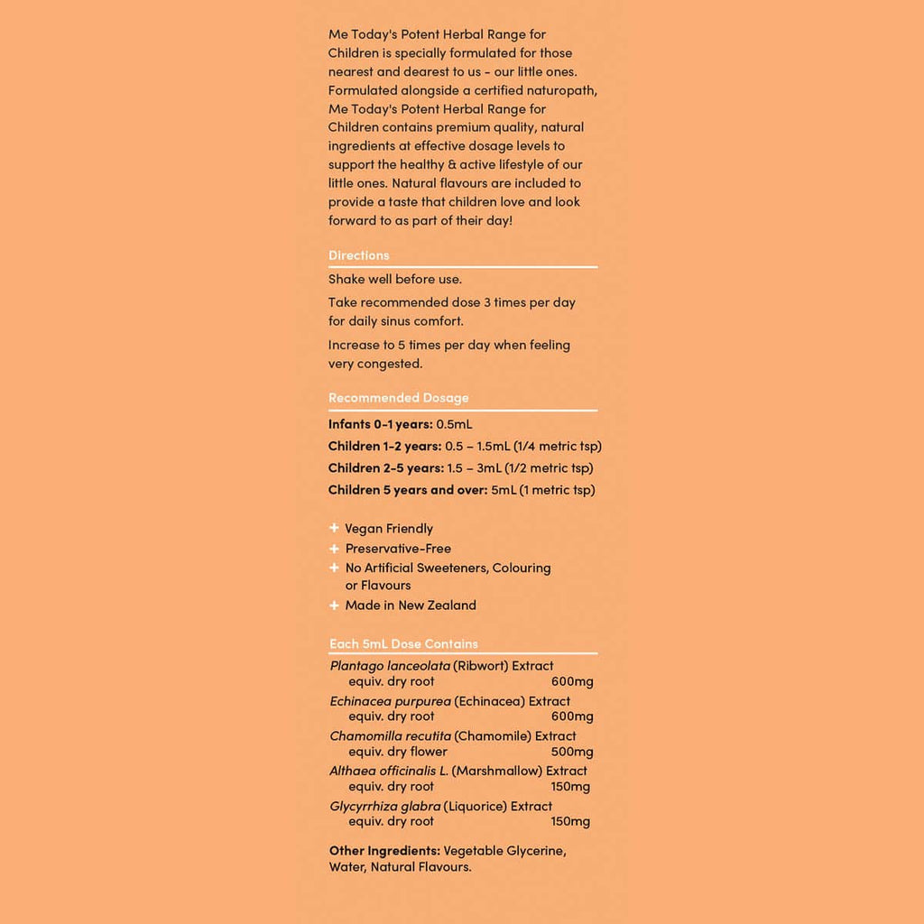 Me Today Potent Herbal Children's Sinus Soothe & Clear _3