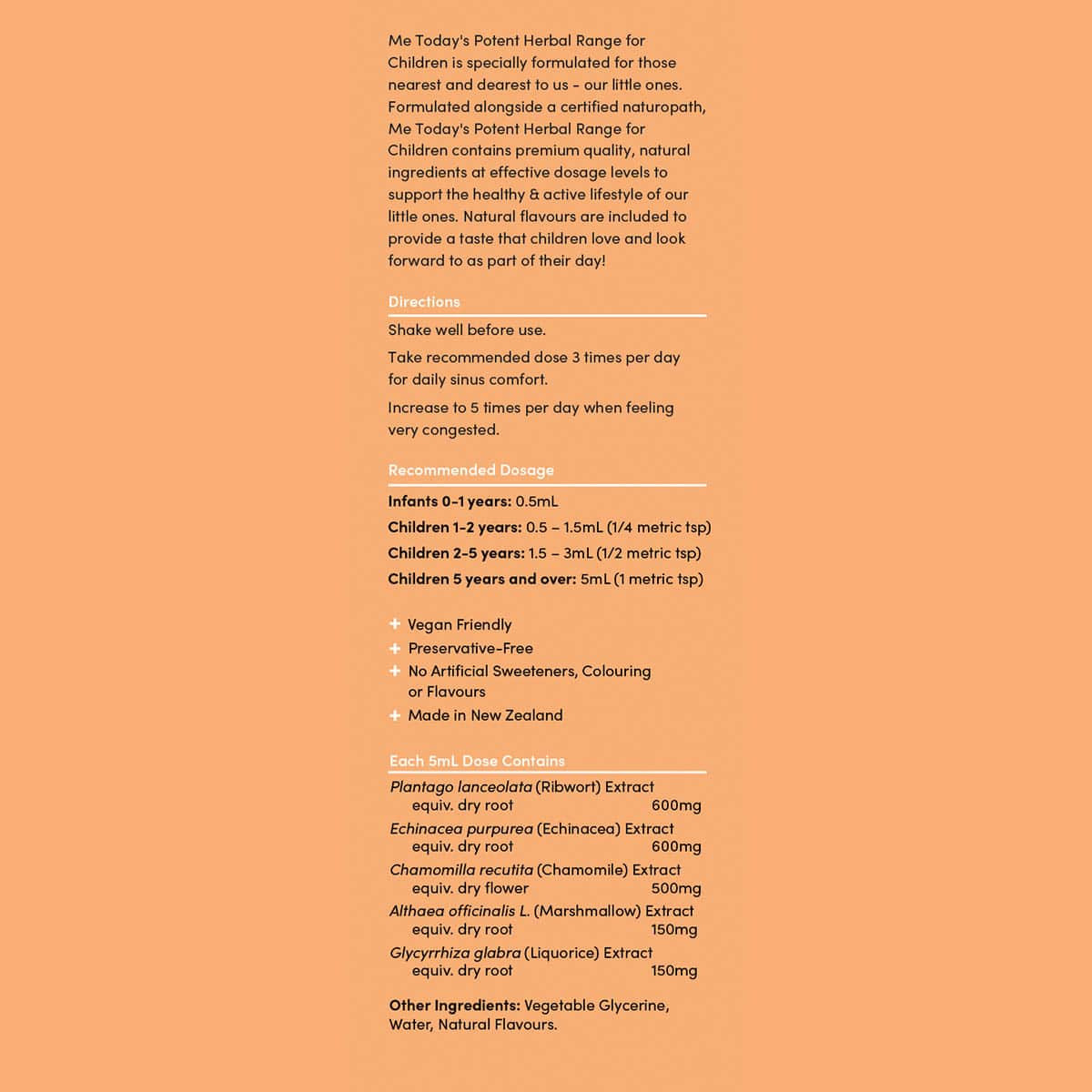 Me Today Potent Herbal Children's Sinus Soothe & Clear _3