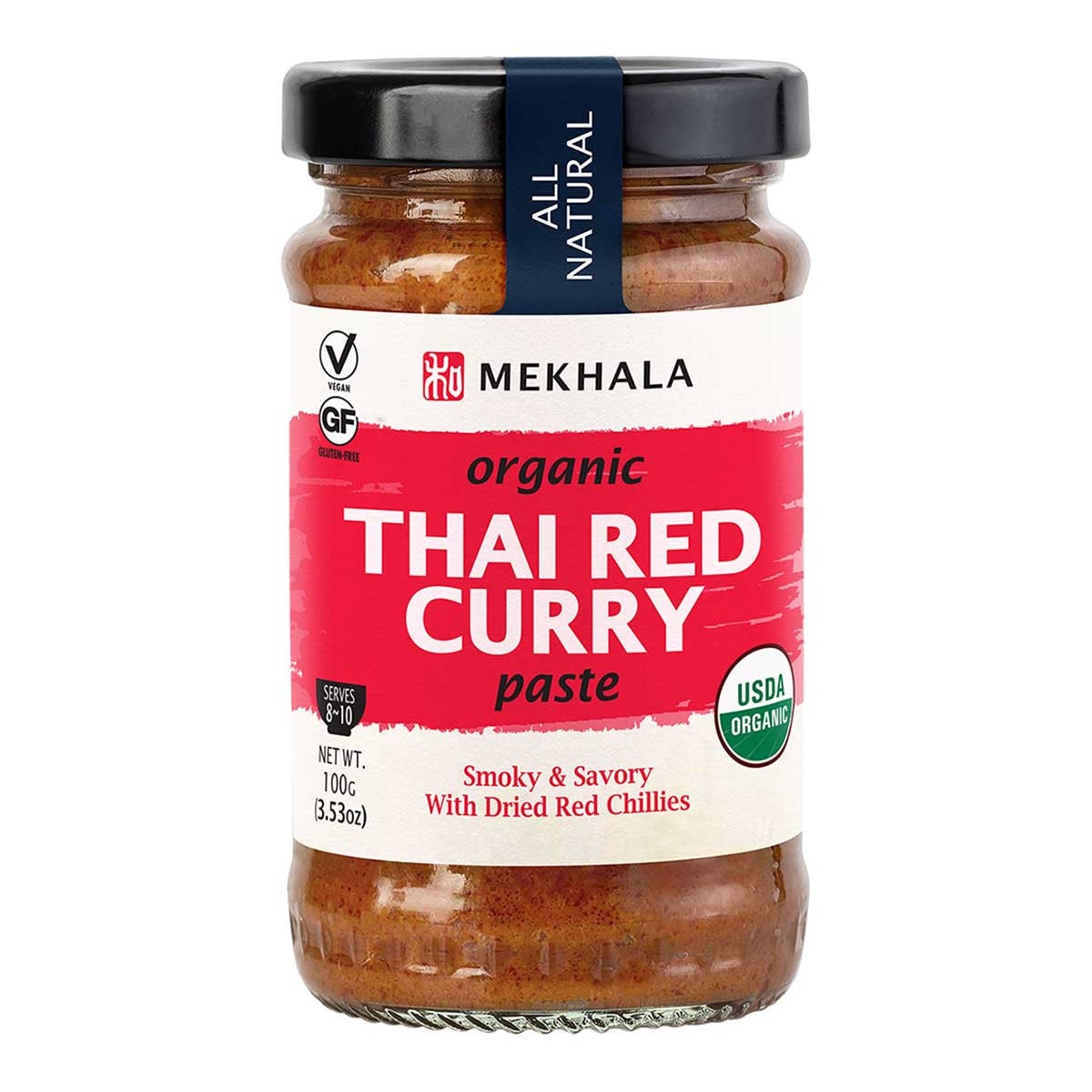 Mekhala Organic Thai Red Curry Paste _1