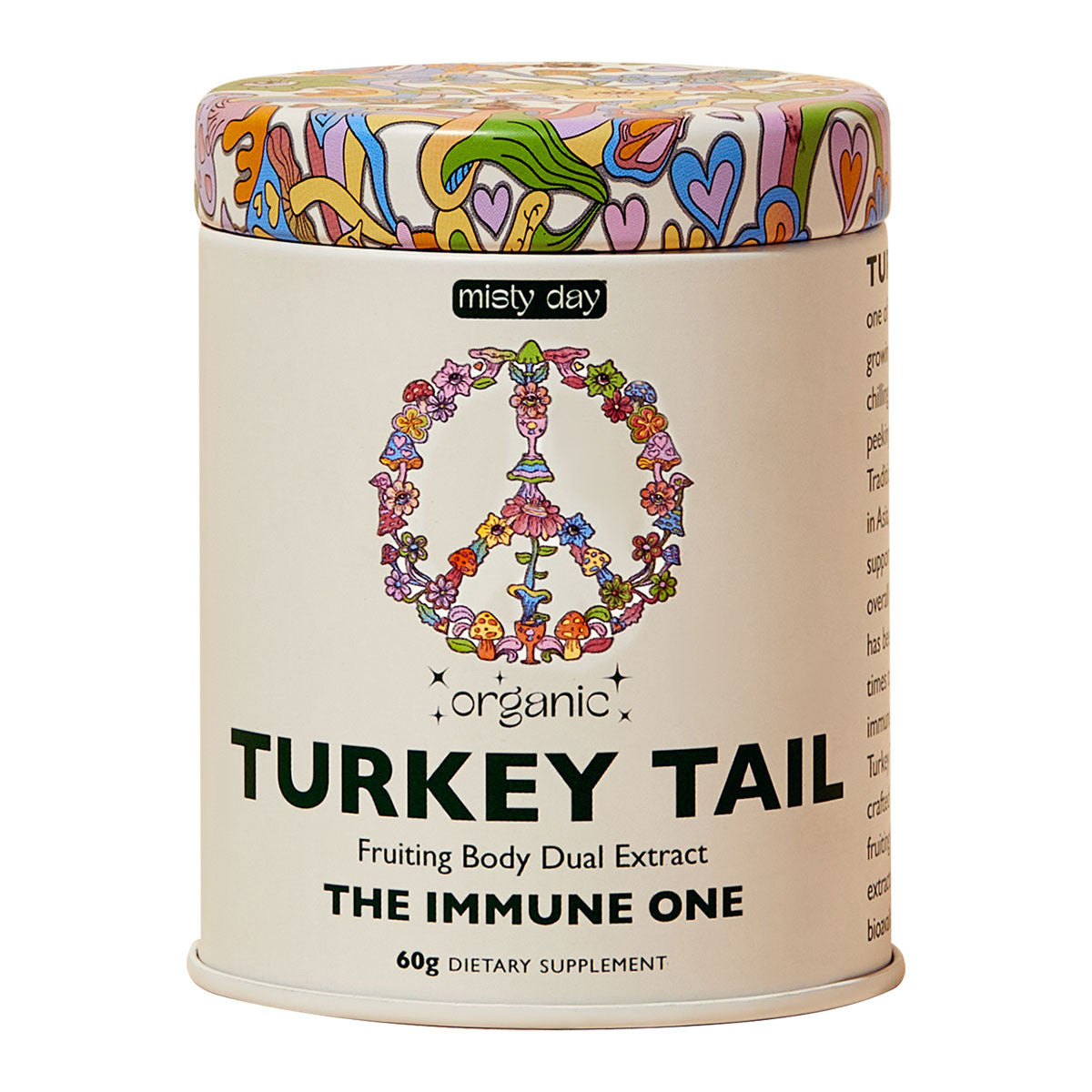 Misty Day Plant Potions Organic Turkey Tail _1