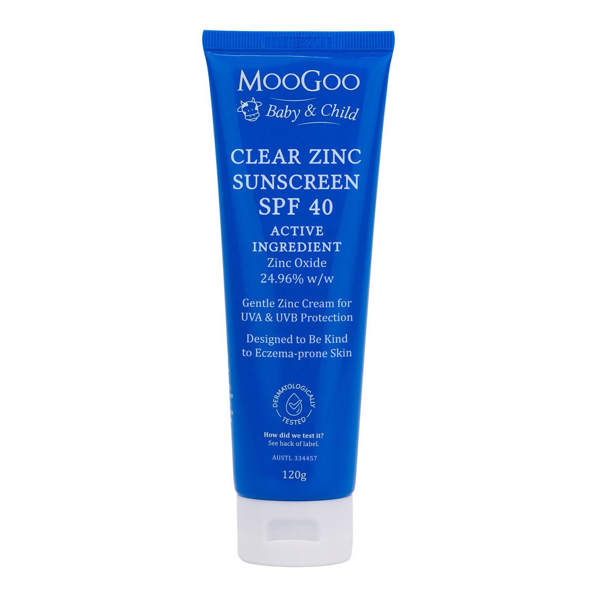MooGoo Baby & Child Clear Zinc Sunscreen SPF 40 _1
