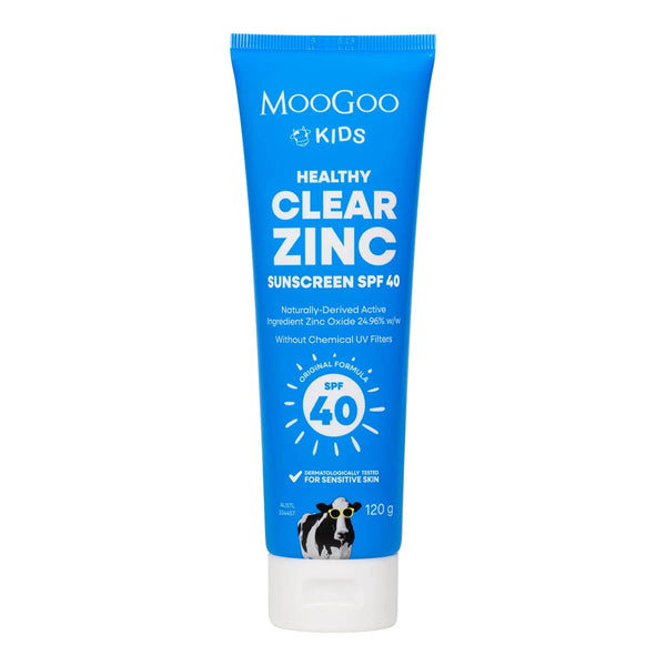 Kids - Clear Zinc Sunscreen SPF40