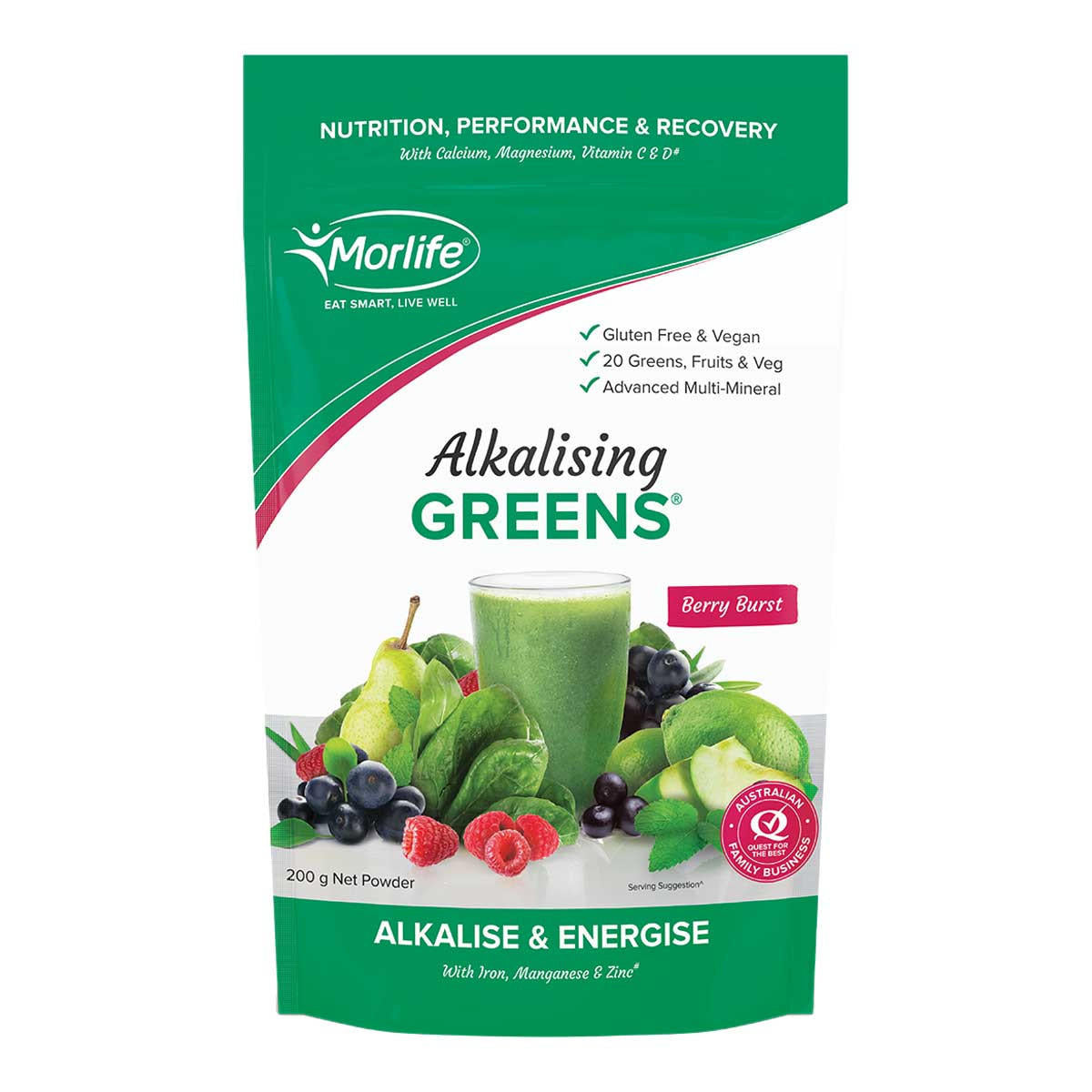 Morlife Alkalising Greens Berry Burst_1