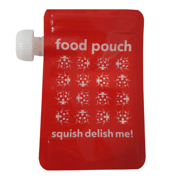 Reusable Food Pouches - Red