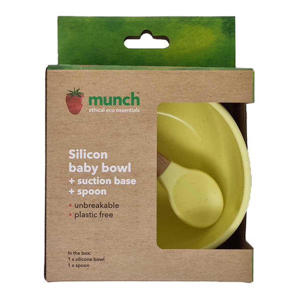 Silicon Baby Bowl + Suction Base + Spoon