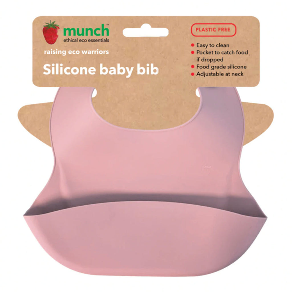 Munch Silicone Baby Bib _3