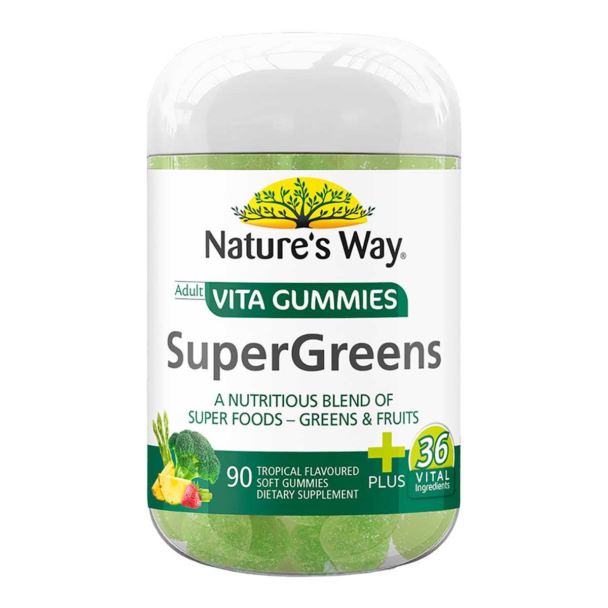 Nature's Way Adult Vita Gummies SuperGreens _1