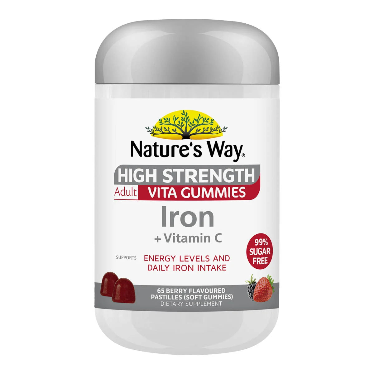High Strength Adult Vita Gummies Iron + Vitamin C