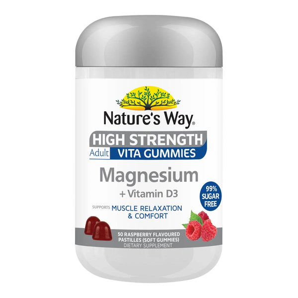 High Strength Vita Gummies Magnesium + Vitamin D3