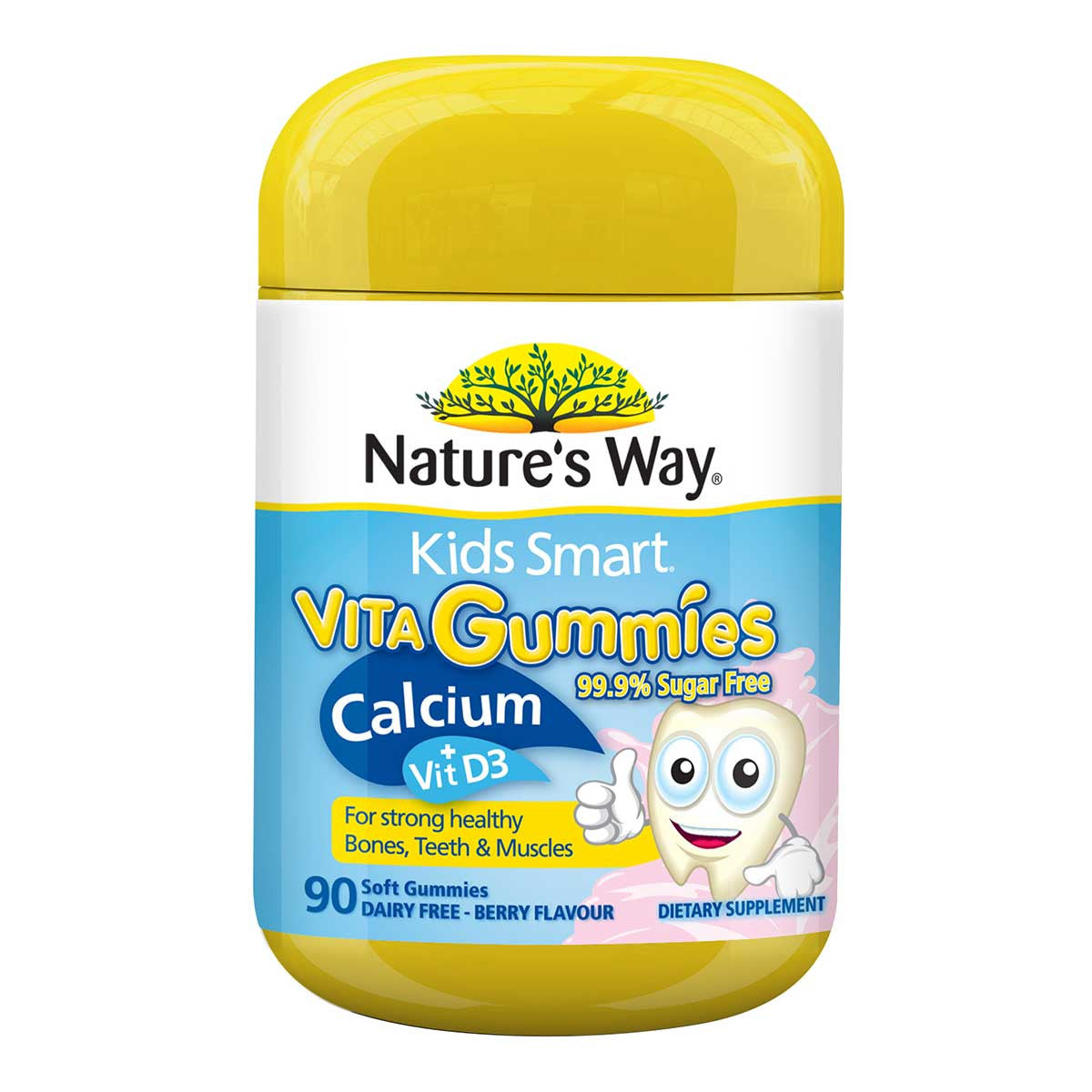 Nature's Way Kids Smart Vita Gummies Calcium + Vit D3 _1