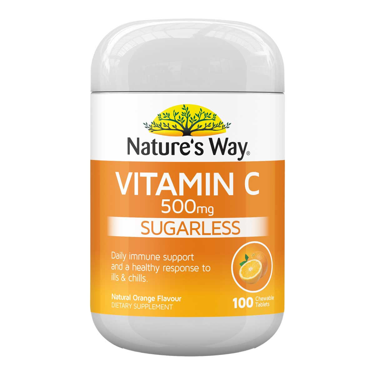Nature's Way Vitamin C 500mg Sugarless _1