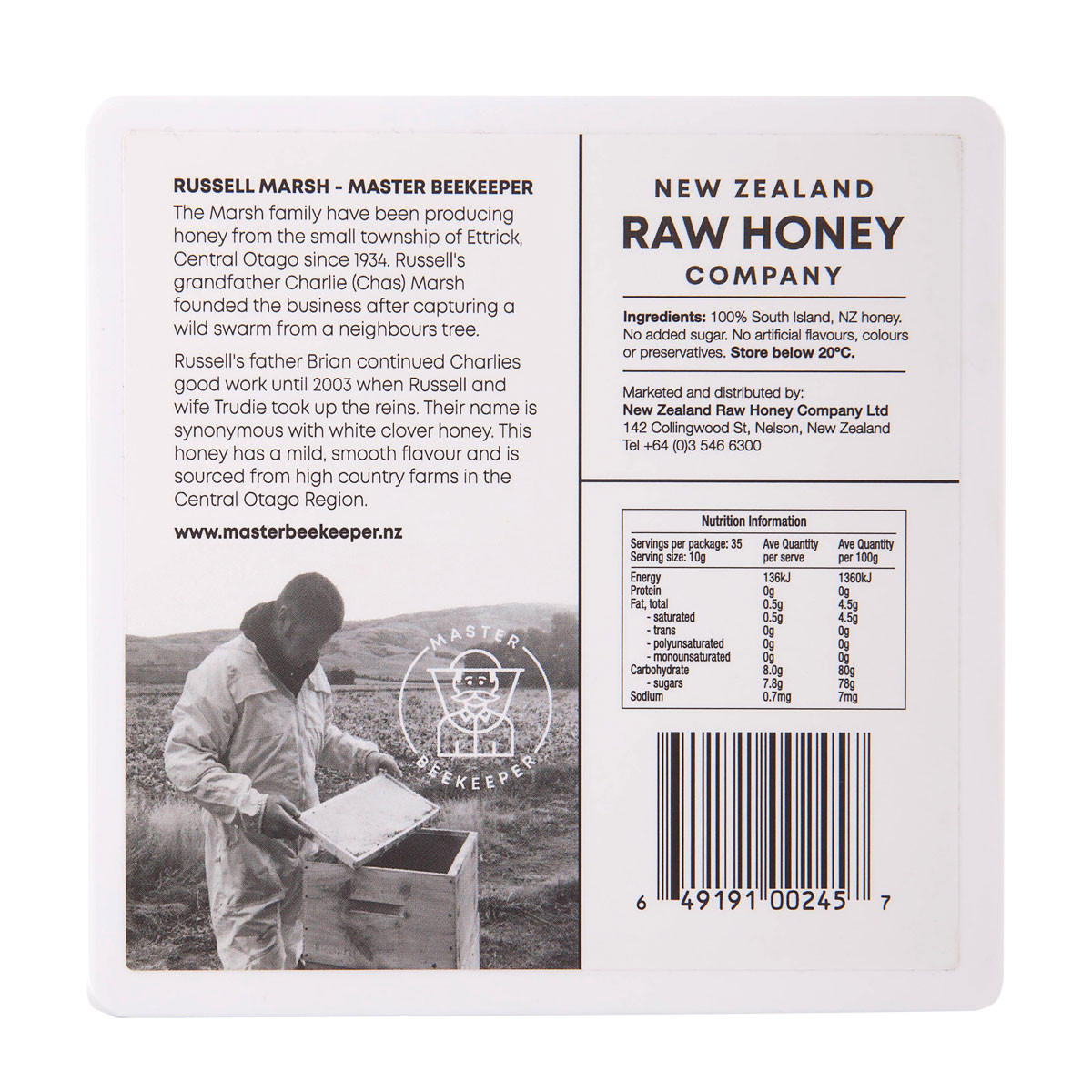 New Zealand Raw Honey Company Honeycomb_2