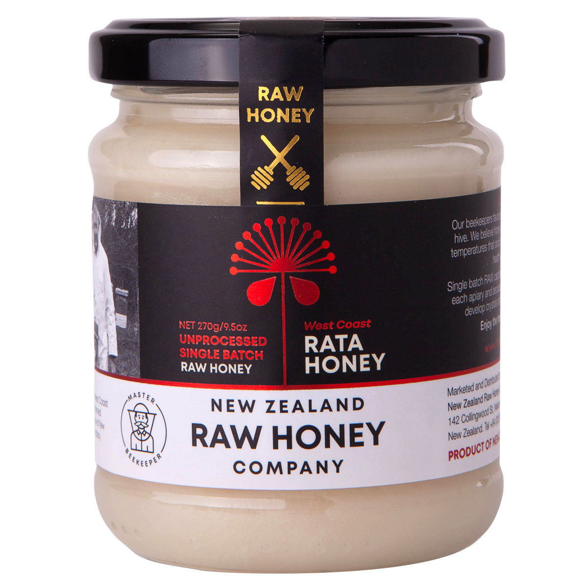 New Zealand Raw Honey Company RAW Rata Honey_1