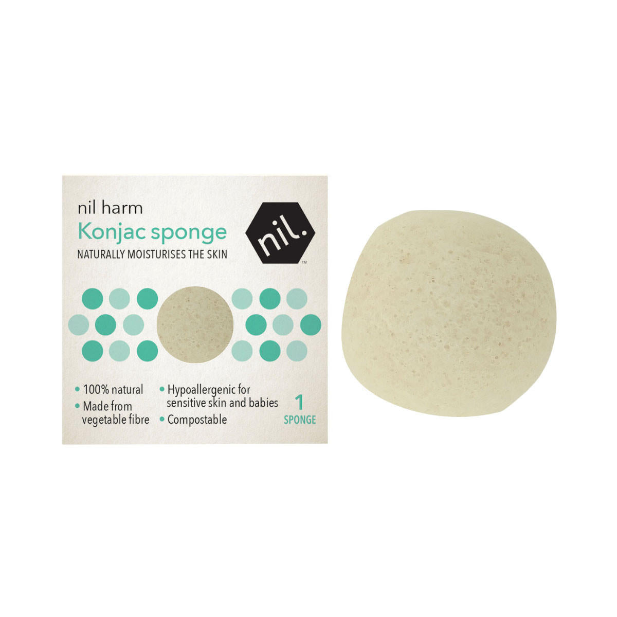 nil Konjac Sponge - Original_1