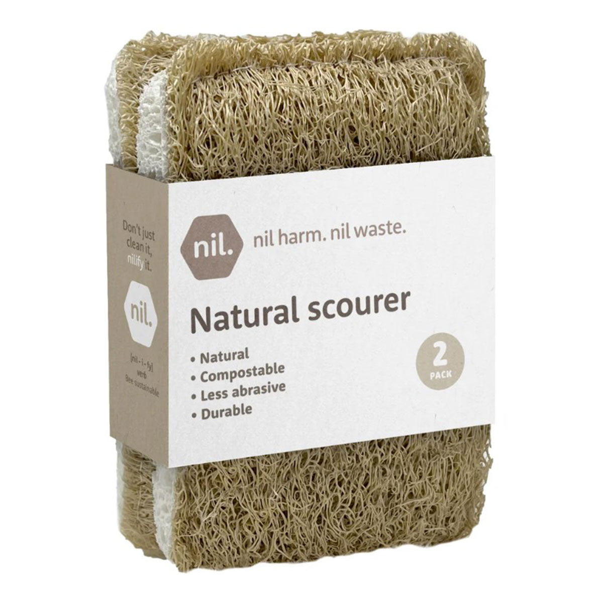nil Natural Scourer - Compostable _1