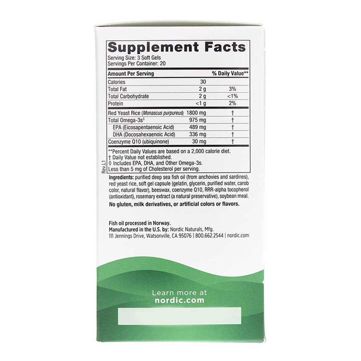 Nordic Naturals Cholesterol Support _3