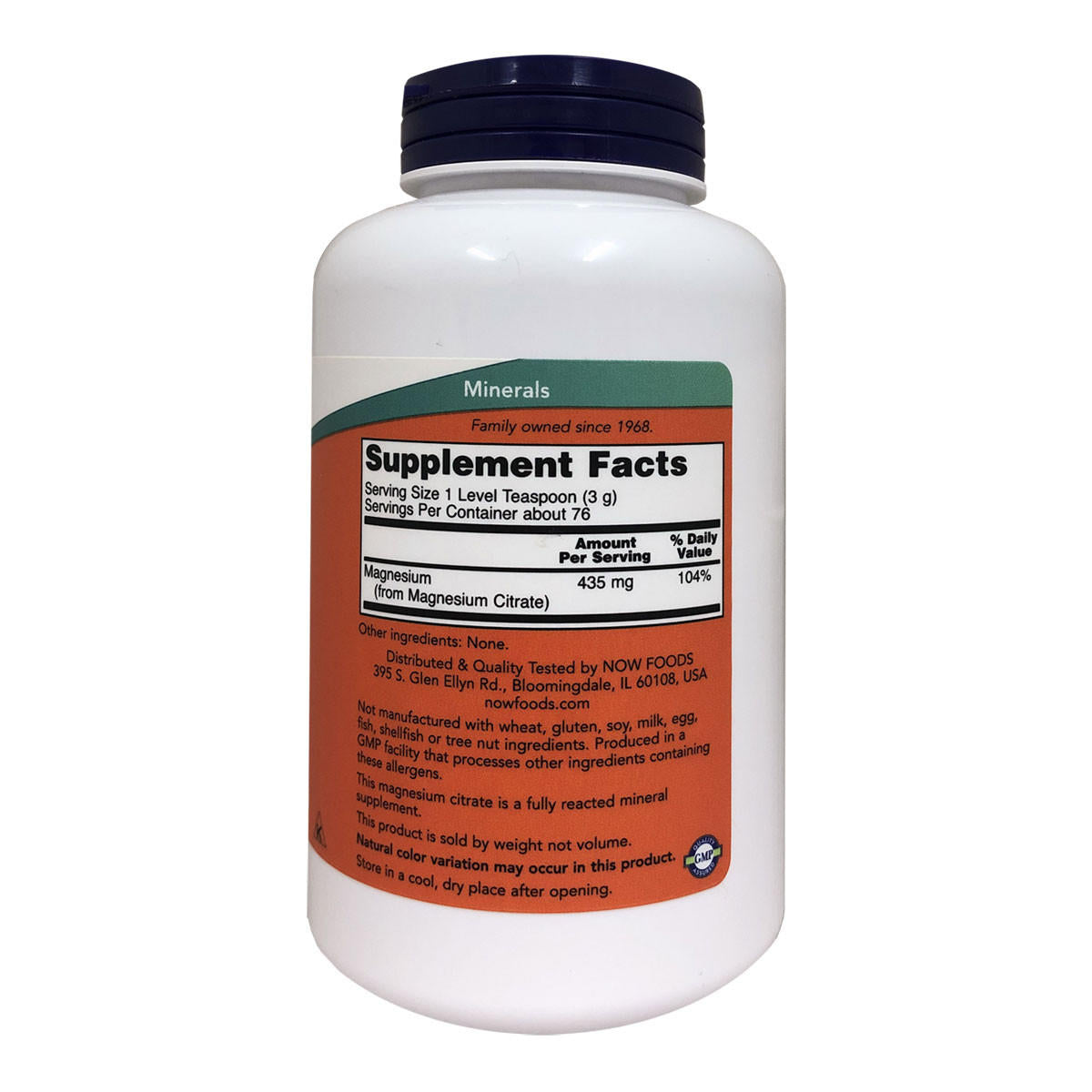 NOW foods Magnesium Citrate Pure Powder_2