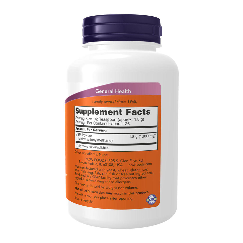 NOW foods MSM Powder - Joint Health_2