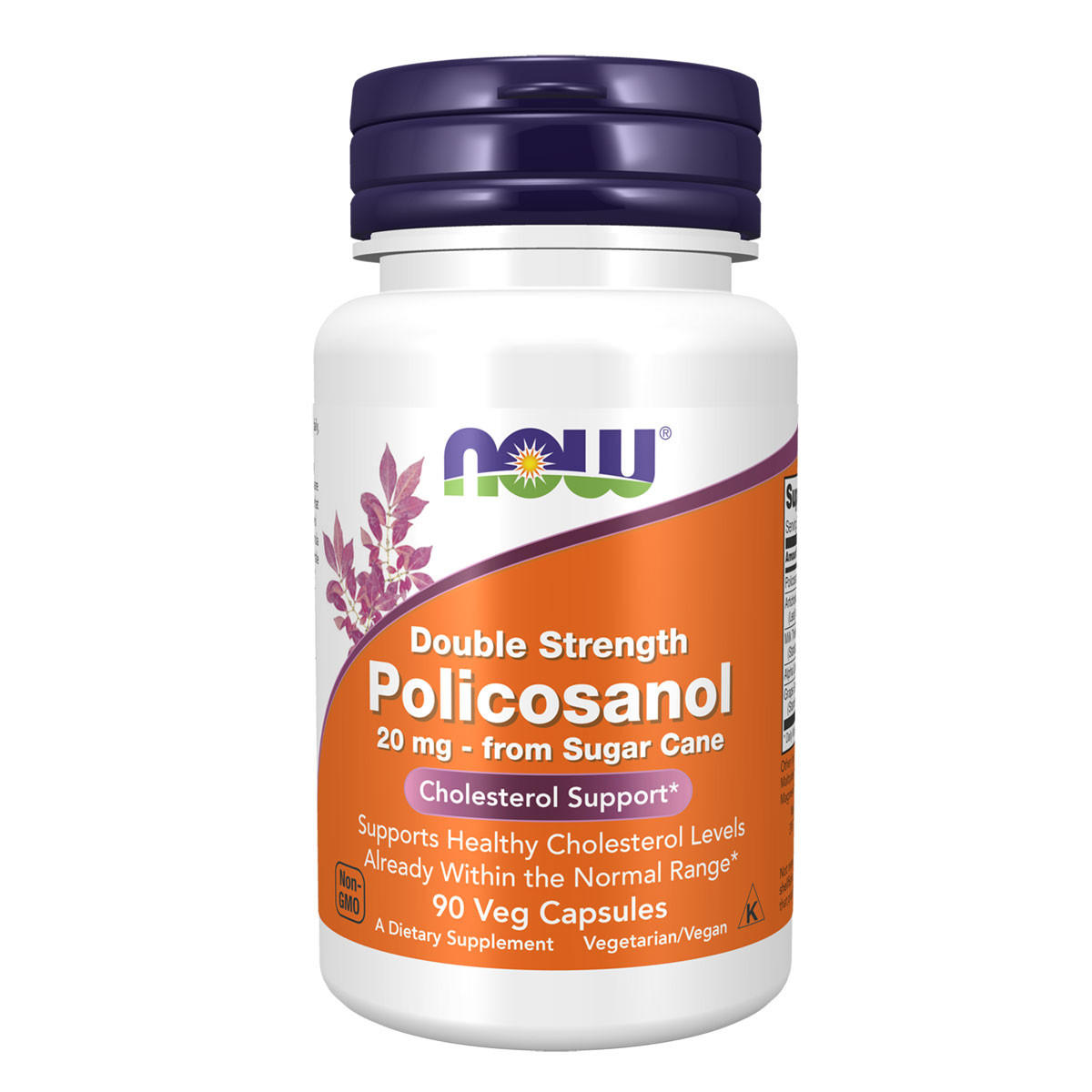 NOW foods Policosanol Double Strength 20mg_1