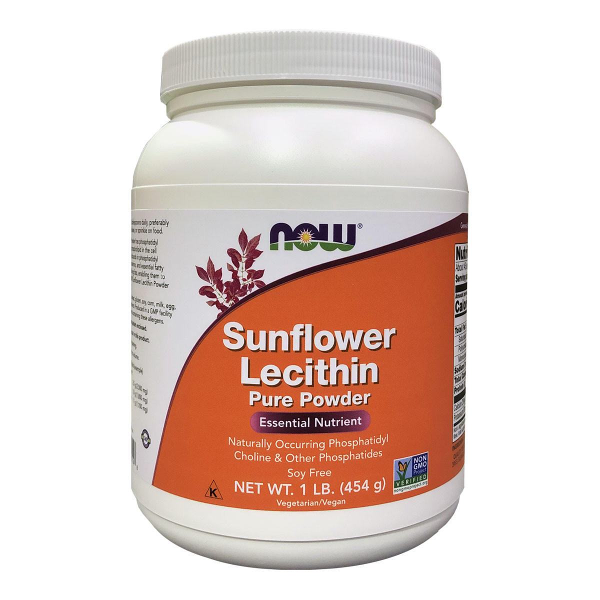 NOW foods Sunflower Lecithin Pure Powder_1