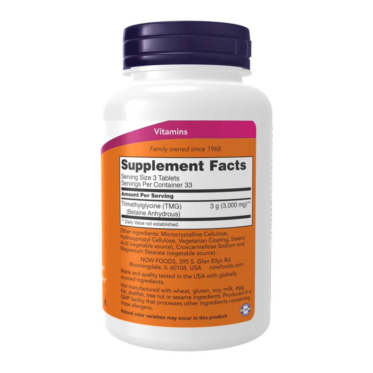 NOW foods TMG Betaine 1000mg Liver Support _2