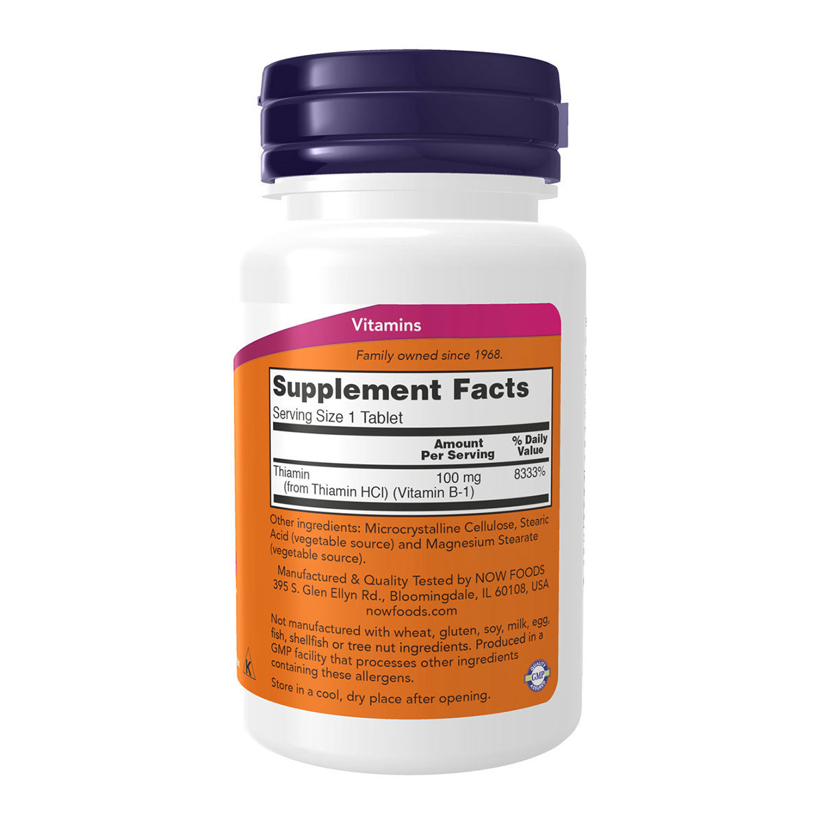 NOW foods Vitamin B-1 100mg _2