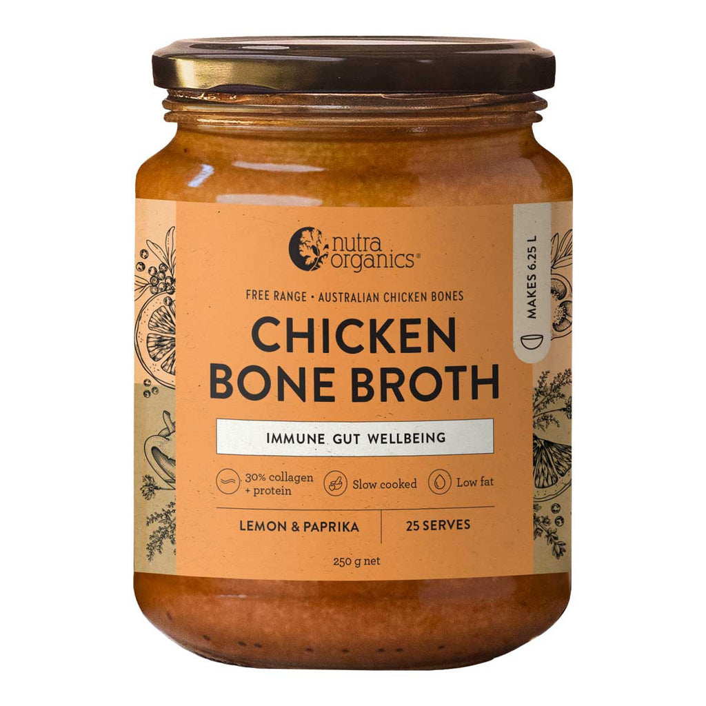 Nutra Organics Chicken Bone Broth - Lemon & Paprika _1