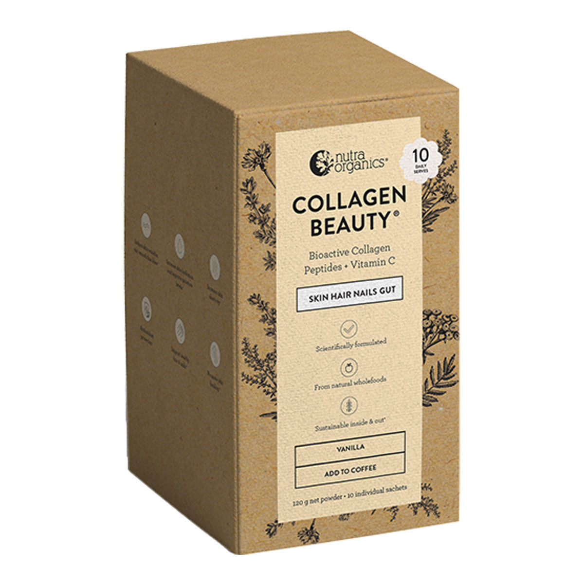 Nutra Organics Collagen Beauty - Vanilla _3