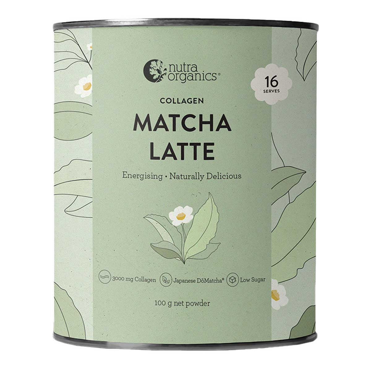 Nutra Organics Collagen Matcha Latte _1