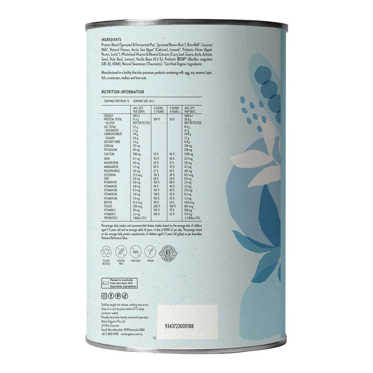 Nutra Organics Thriving Family â€“ Smooth Vanilla _3