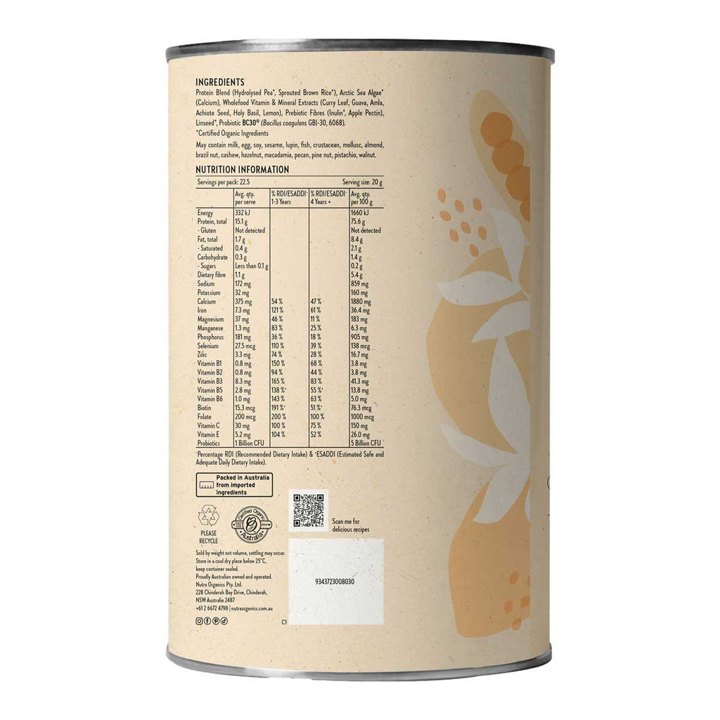 Nutra Organics Thriving Family - Unflavoured _3