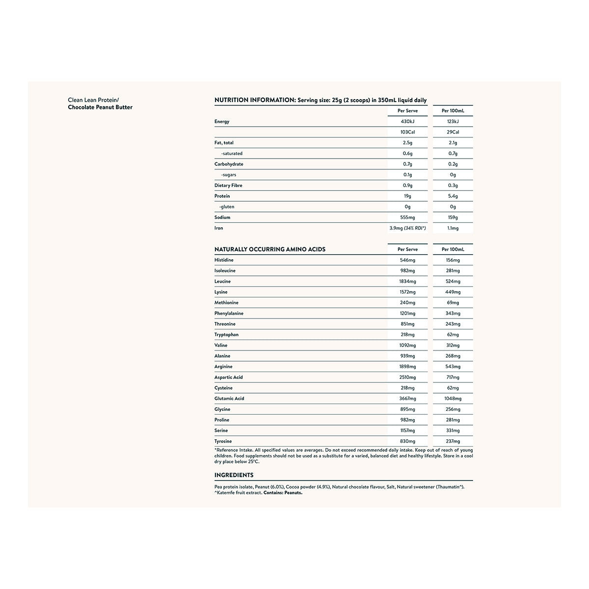 Nuzest Clean Lean Protein - Chocolate Peanut Butter _2