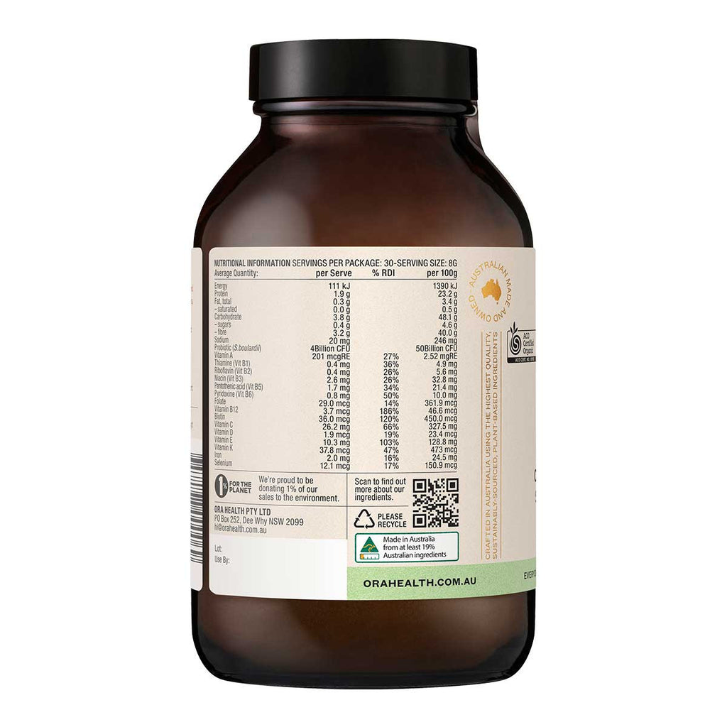 Ora Organic Greens Superpowder+ _2