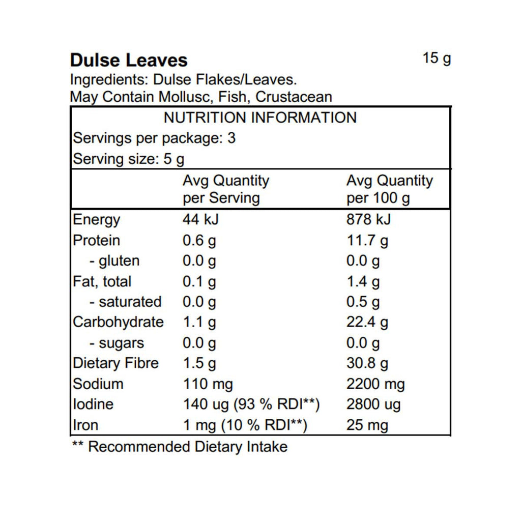 Pacific Harvest Atlantic Dulse Leaves _3