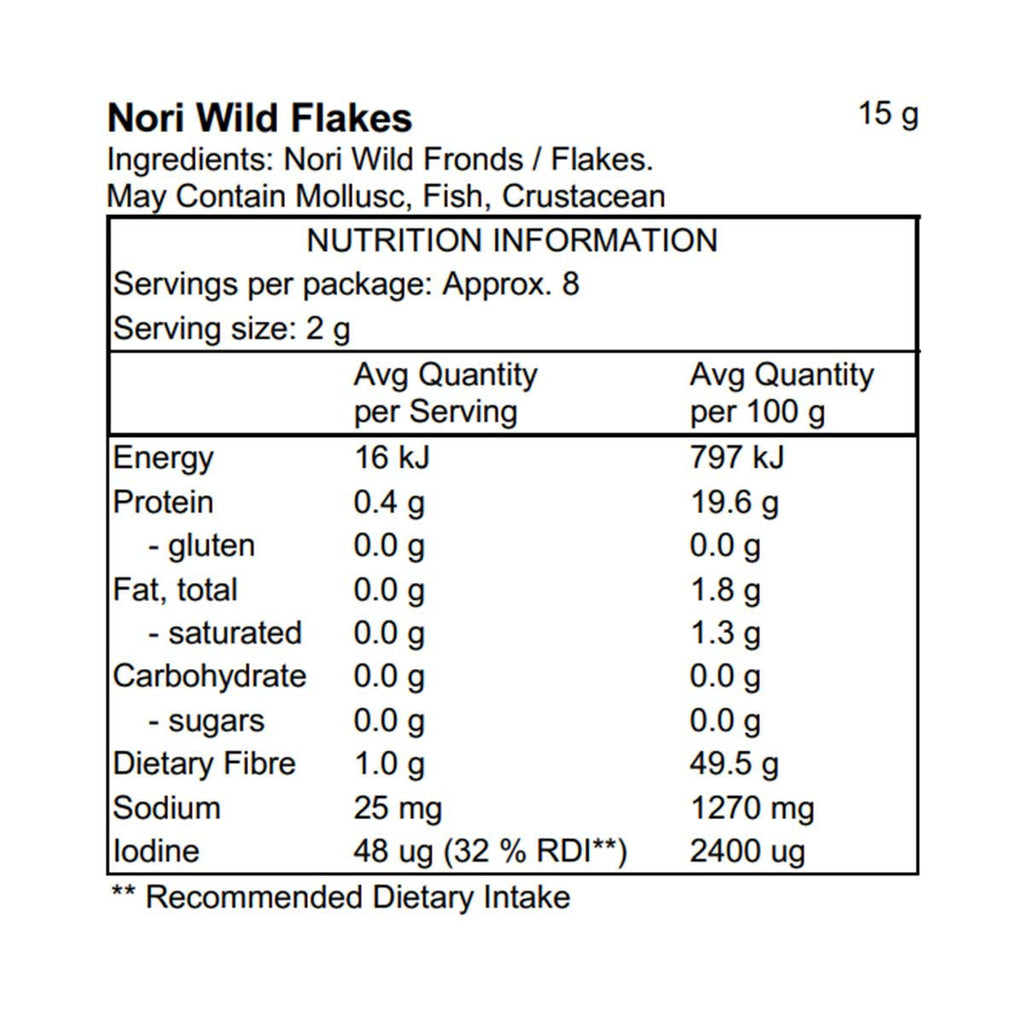 Pacific Harvest Nori (Wild) Flakes _4