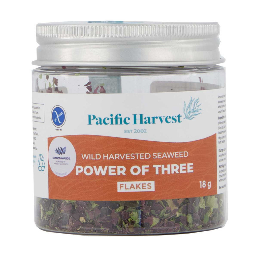 Pacific Harvest Power of Three Seaweed Flakes _1