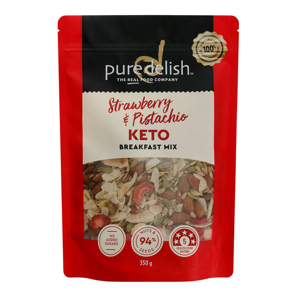 Strawberry & Pistachio Breakfast Mix