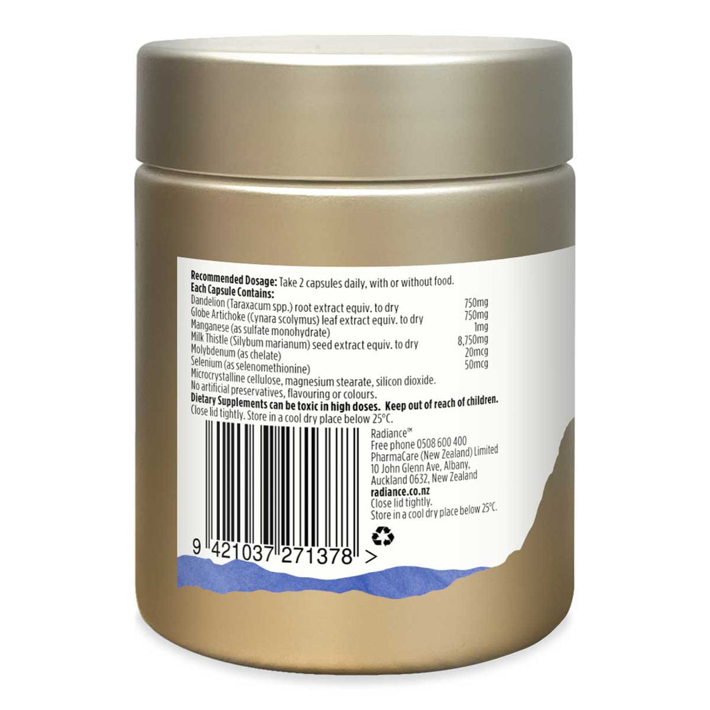 Radiance Liver Detox - Milk Thistle, Dandelion & Globe Artichoke _3