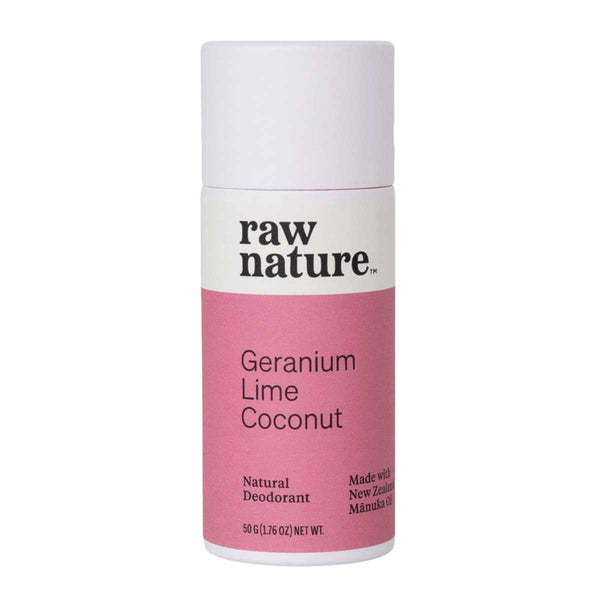 Natural Deodorant - Geranium & Lime