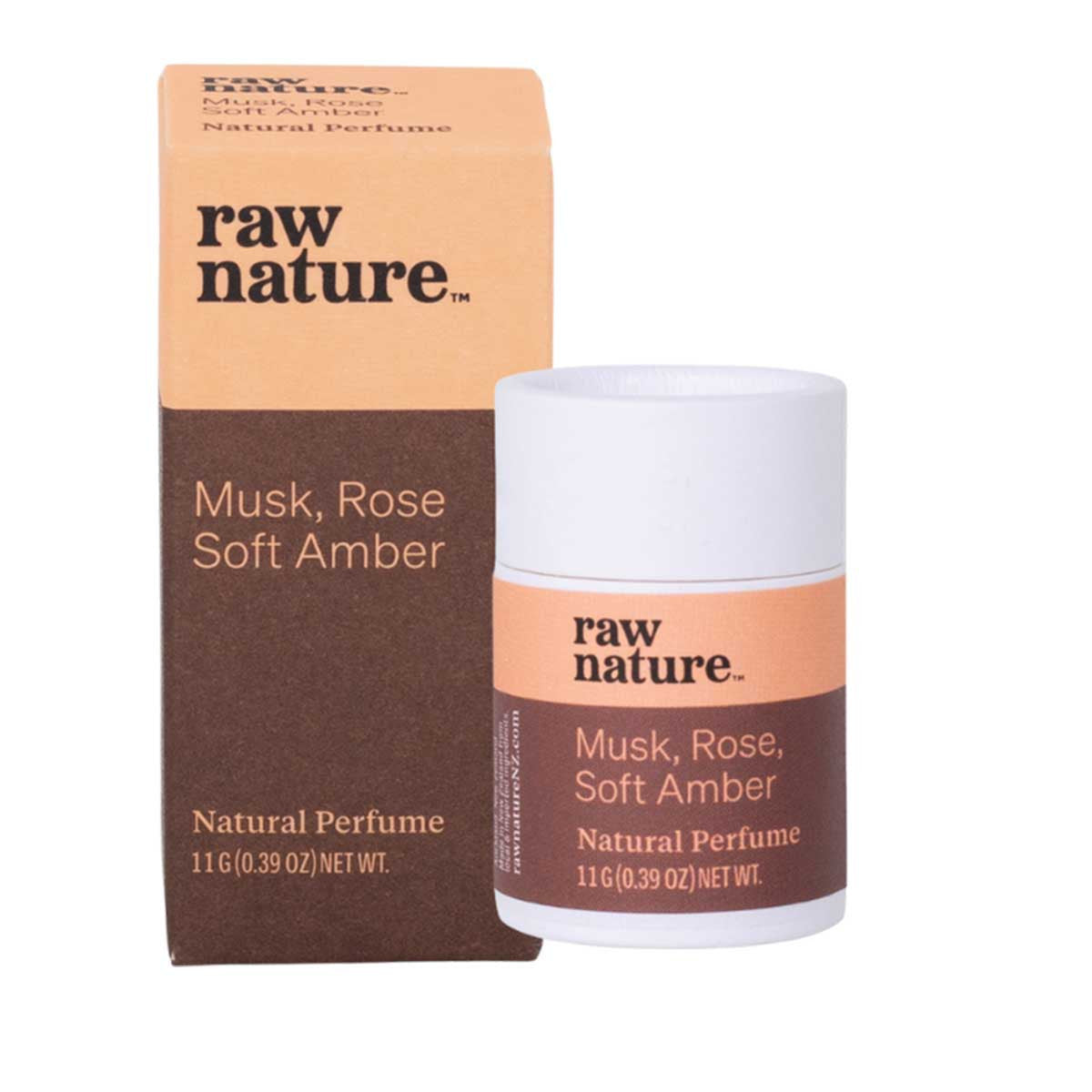 raw nature Musk Rose Soft Amber Natural Perfume _2