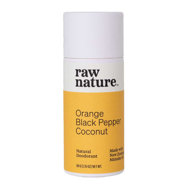 Natural Deodorant - Orange & Black Pepper