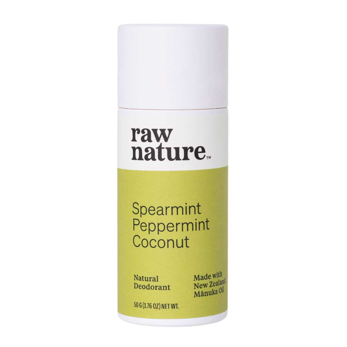 raw nature Spearmint Peppermint Coconut Natural Deodorant _1