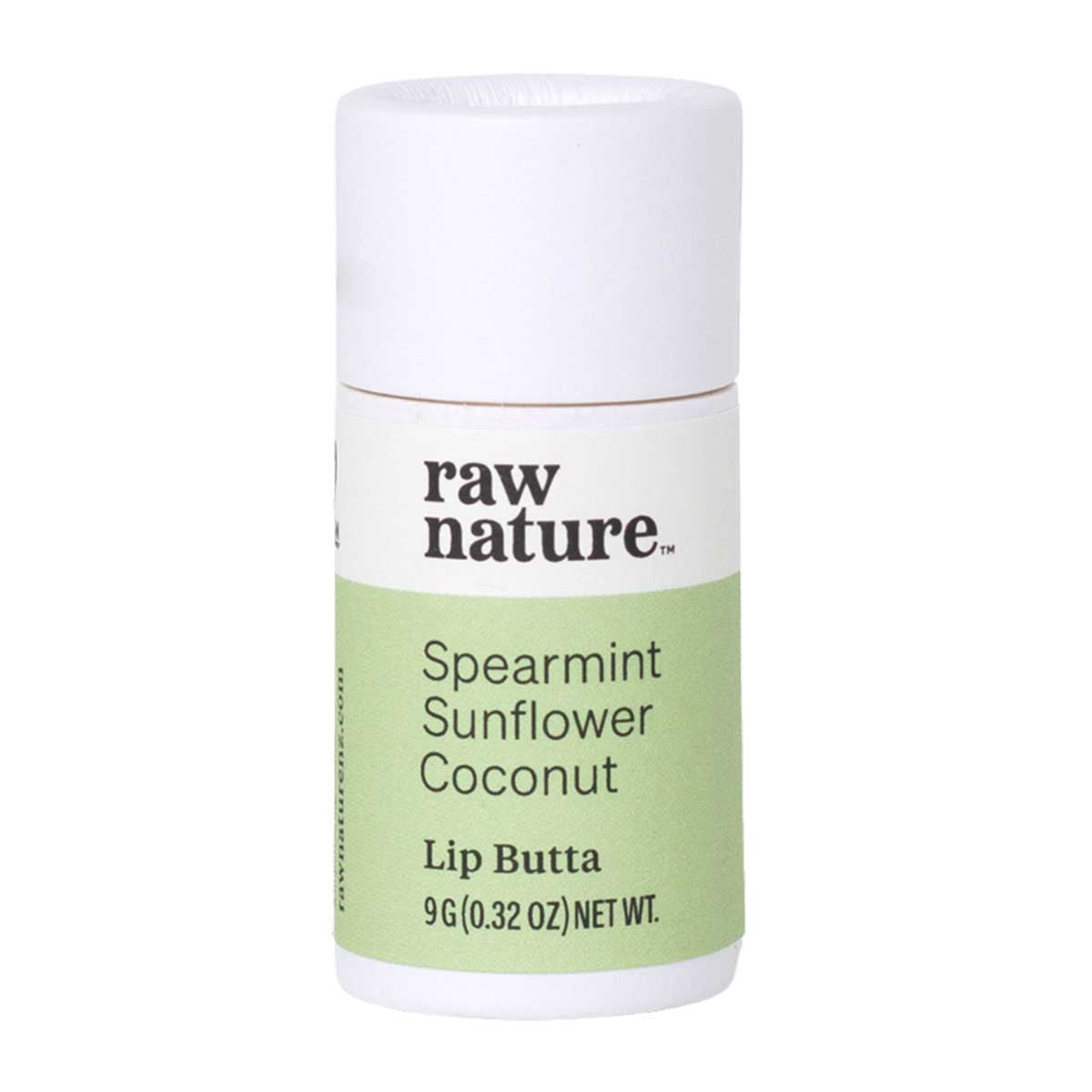 raw nature Spearmint Sunflower Coconut Lip Butta _1
