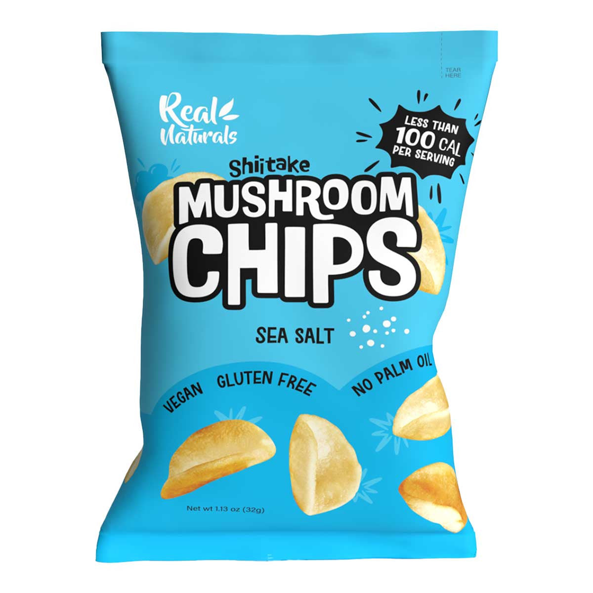 Real Naturals Shiitake Mushroom Chips - Sea Salt _1