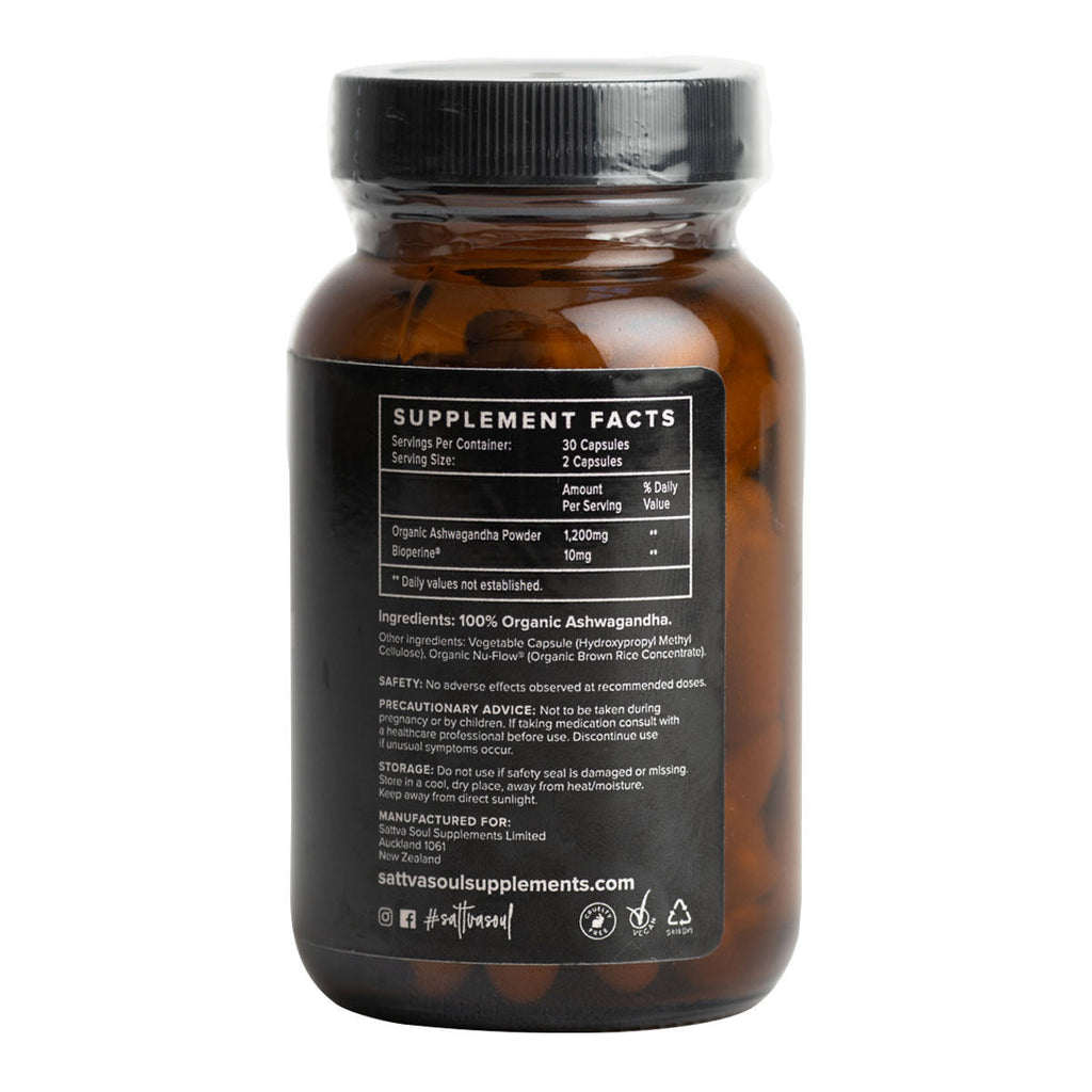 Sattva Soul Organic Ashwagandha and Bioperine_2